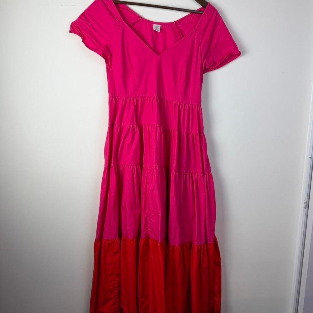 Peyton & Parker Multi Color Boho Dress Maxi